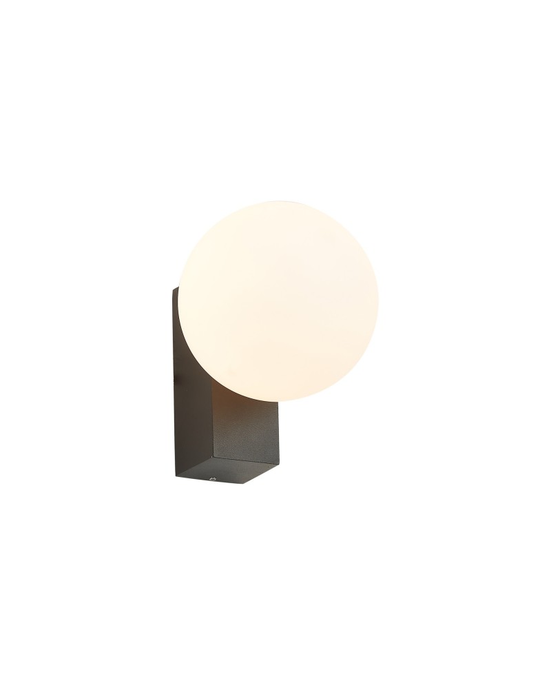 INTERLAKEN * APLIQUE IP65 G9 NEGRO